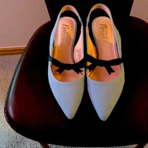 Blue Nanette Lepore pumps